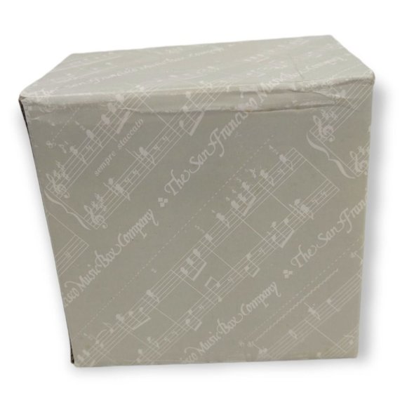 San Francisco Music Box Company Dog with a Shoe Figurine Vintage - Picture 7 of 7